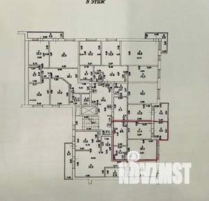 1-к квартира, вторичка, 45м2, 8/12 этаж
