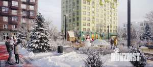 1-к квартира, вторичка, 37м2, 12/12 этаж