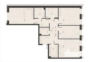 3-к квартира, вторичка, 109м2, 2/5 этаж