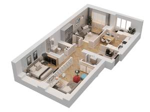 3-к квартира, вторичка, 77м2, 4/10 этаж
