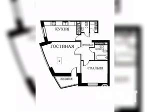 2-к квартира, вторичка, 70м2, 12/26 этаж