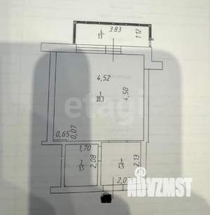 Студия квартира, вторичка, 28м2, 18/23 этаж