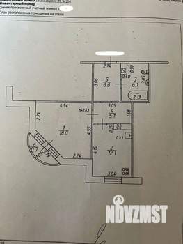 2-к квартира, вторичка, 49м2, 11/16 этаж