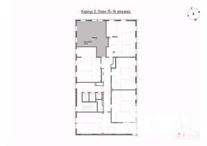 3-к квартира, вторичка, 66м2, 16/22 этаж