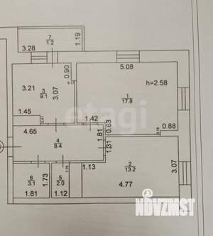 2-к квартира, вторичка, 54м2, 12/18 этаж