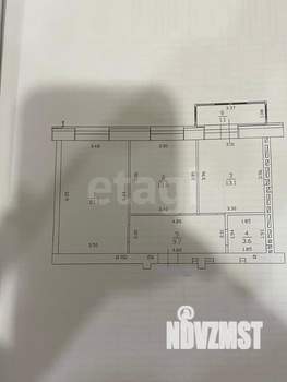 2-к квартира, вторичка, 61м2, 10/10 этаж