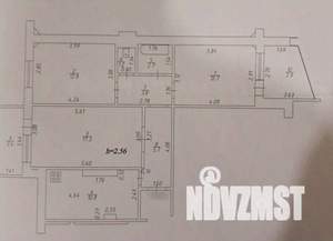 3-к квартира, вторичка, 67м2, 1/9 этаж