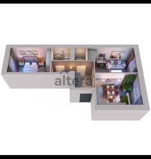 2-к квартира, вторичка, 53м2, 6/10 этаж