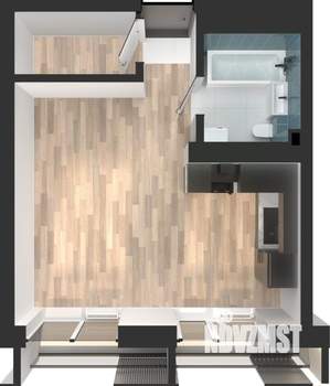 Студия квартира, вторичка, 34м2, 10/10 этаж