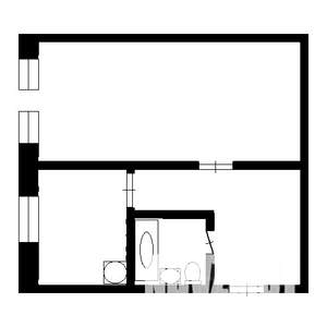 1-к квартира, вторичка, 33м2, 4/5 этаж