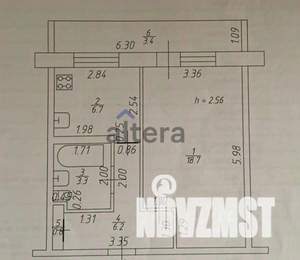 1-к квартира, вторичка, 39м2, 3/9 этаж