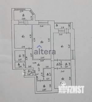 3-к квартира, вторичка, 102м2, 7/10 этаж