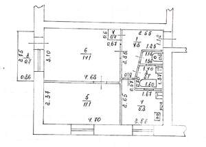 2-к квартира, вторичка, 40м2, 3/5 этаж