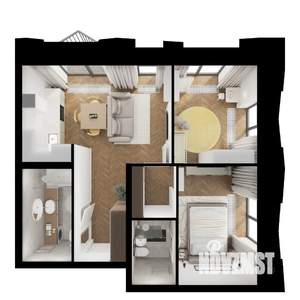 2-к квартира, вторичка, 52м2, 4/15 этаж