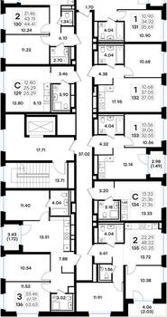 2-к квартира, вторичка, 50м2, 3/8 этаж