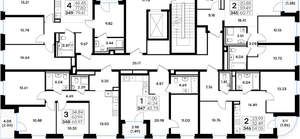 2-к квартира, вторичка, 54м2, 7/9 этаж