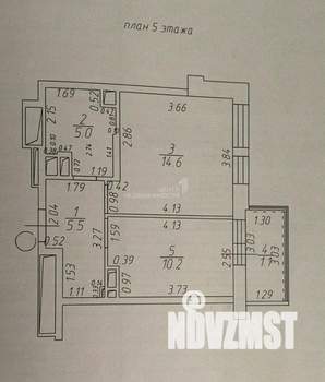 1-к квартира, вторичка, 37м2, 5/20 этаж