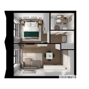 1-к квартира, вторичка, 38м2, 2/10 этаж