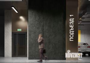 3-к квартира, строящийся дом, 68м2, 2/4 этаж
