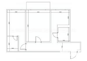 2-к квартира, вторичка, 47м2, 5/5 этаж