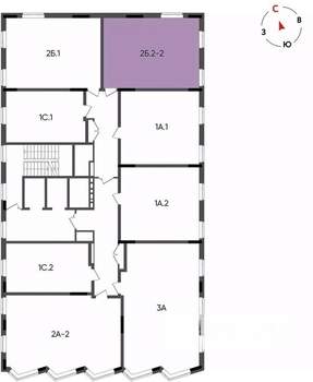 2-к квартира, вторичка, 49м2, 13/14 этаж