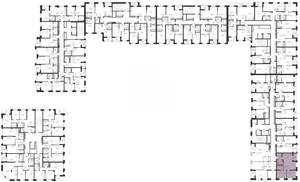 2-к квартира, вторичка, 62м2, 8/23 этаж