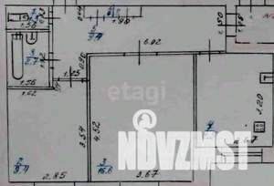 3-к квартира, вторичка, 62м2, 8/10 этаж