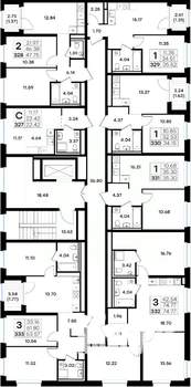 1-к квартира, вторичка, 35м2, 3/8 этаж