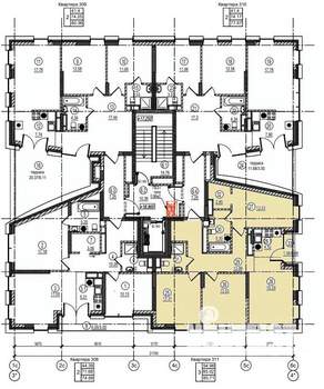 3-к квартира, вторичка, 86м2, 6/20 этаж