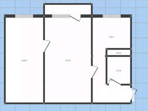 2-к квартира, вторичка, 45м2, 2/5 этаж