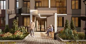 2-к квартира, строящийся дом, 51м2, 8/10 этаж