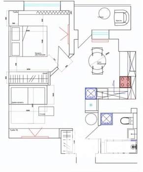1-к квартира, вторичка, 41м2, 5/8 этаж