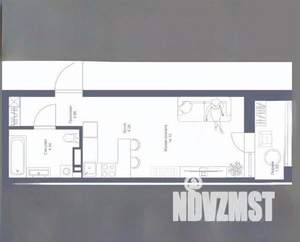 Студия квартира, вторичка, 30м2, 14/26 этаж