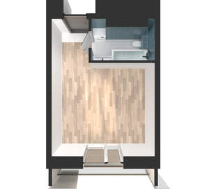 Студия квартира, вторичка, 27м2, 6/25 этаж