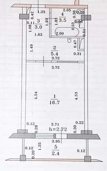 Студия квартира, вторичка, 29м2, 4/17 этаж