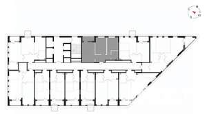 2-к квартира, вторичка, 53м2, 14/23 этаж