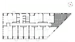 2-к квартира, вторичка, 66м2, 13/23 этаж