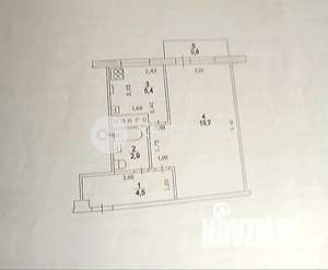 1-к квартира, вторичка, 32м2, 3/5 этаж