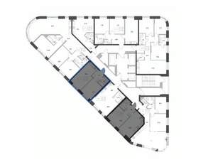 1-к квартира, строящийся дом, 40м2, 15/25 этаж