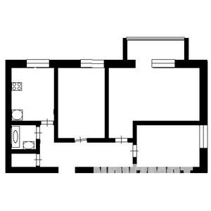 3-к квартира, вторичка, 62м2, 4/9 этаж