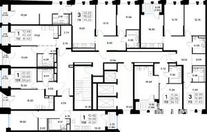 1-к квартира, вторичка, 41м2, 4/20 этаж