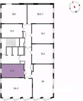 1-к квартира, вторичка, 30м2, 12/14 этаж