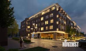 2-к квартира, строящийся дом, 72м2, 2/5 этаж