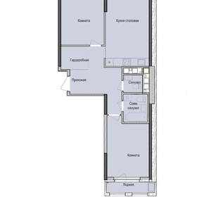 2-к квартира, вторичка, 65м2, 15/23 этаж
