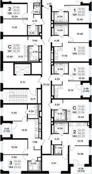 1-к квартира, вторичка, 36м2, 4/8 этаж