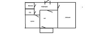 2-к квартира, вторичка, 52м2, 4/9 этаж