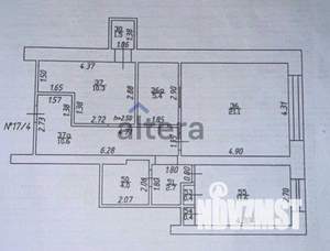 2-к квартира, вторичка, 68м2, 5/9 этаж