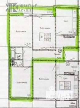 3-к квартира, вторичка, 85м2, 10/22 этаж