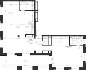 2-к квартира, вторичка, 134м2, 6/9 этаж