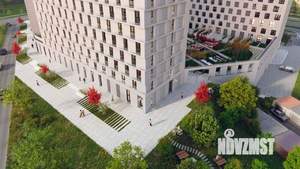 2-к квартира, строящийся дом, 55м2, 6/23 этаж